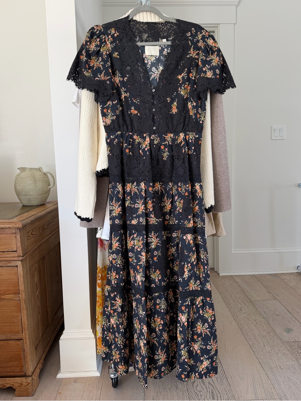 Doen graciella dress in foxglove floral